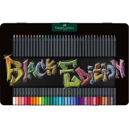 Faber-Castell 116437 Lápices de Colores Black Edition, Suaves, Estuche Metálico de 36 Piezas, Multicolor Precio: 30.89000046. SKU: B1J5YG6JVV