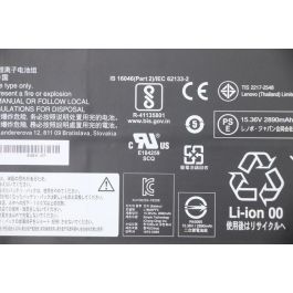 Lenovo Batería de Recambio Original de Litio de 45Wh y 15.36V con 4 Celdas para Portátiles ThinkBook 13S-IML y 14S-IML Lenovo Batería de Recambio Original de Litio de 45Wh y 15.36V con 4 Celdas para Portátiles ThinkBook 13S-IML y 14S-IML