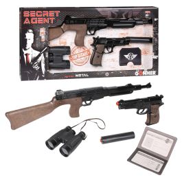 Gonher Agente Secreto 8 Tiros 239/6 Metralleta y Pistola de Metal con Accesorios para Niños Precio: 32.79000054. SKU: B19D7Y3E25