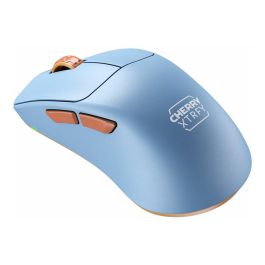 Cherry XTRFY M64 Ratón Inalámbrico, RF Inalámbrico, 26000 DPI, Azul