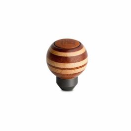 Momo MOMPOTARGAWOOD0 Pomo de Cambio Esférico Targa de Madera Haya y Caoba con Inserción de Cuero Hecho a Mano Precio: 125.49999968. SKU: S3715819