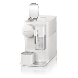 DeLonghi Lattissima One EN510.W Cafetera Espresso Nespresso, 1 L, 1400 W, Tanque de Leche, Blanco