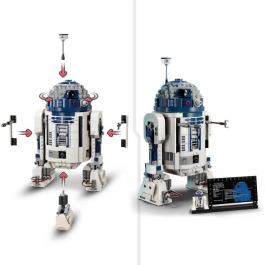 LEGO 75379 Star Wars R2-D2 Droide de Juguete para Construir, Regalo para Niños, Juego de Batalla