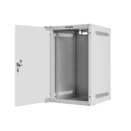 Lanberg WF10-2309-10S Armario Rack 9U Bastidor de Pared, 20 kg de Capacidad Máxima, Color Gris
