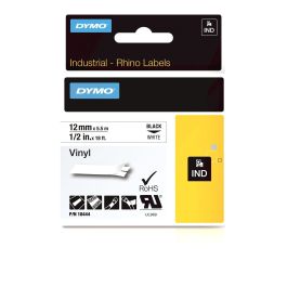 Dymo Rhino Cinta de Etiquetas Industrial Adhesiva, Negro sobre Blanco, Vinilo, 12 mm x 5.5M, S0718600 Precio: 18.8899997. SKU: B13CCZCK3T