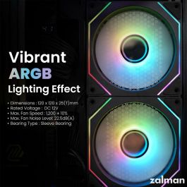 Zalman CHRONIX BLACK Caja PC Midi Tower Negra con Panel de Vidrio Templado