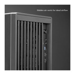 Chieftec BS-20B-OP Caja de PC Midi Tower Negra Gamer UNI Series para PC Hogar / Oficina micro ATX, Mini-ITX