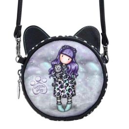 Bolso Bandolera Gorjuss Smitten kitten Negro Blanco (13,5 x 5,5 x 13,5 cm) Precio: 18.49999976. SKU: S4307475