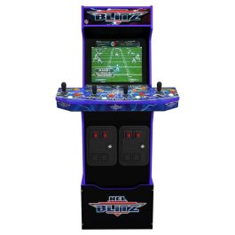 Arcade1Up Máquina Recreativa Arcade NFL Blitz, Incluye NFL Blitz '99 y 2000: Gold Edition, WiFi Multijugador, Pantalla LCD 17", 1-4 Jugadores