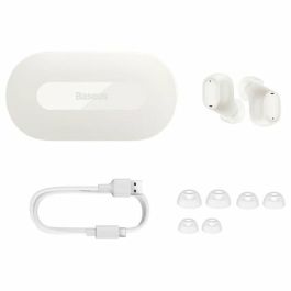 Auriculares con Micrófono Baseus Blanco