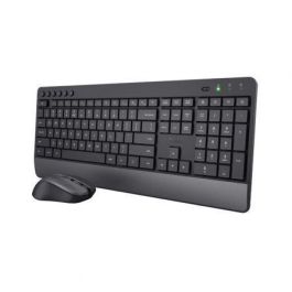 Trust 24531 Teclado y Ratón Trezo Comfort Inalámbricos, Silenciosos, Reposamuñecas, 85% Reciclado para PC/Mac/Chrome OS Precio: 39.79000058. SKU: S7820139