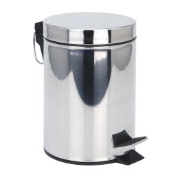 Papelera de acero inox. - con pedal 3l Precio: 13.50000025. SKU: B14Y34S85L