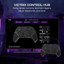 Victrix Pro BFG Reloaded 0840454400830 - Mando modular inalámbrico para PlayStation, negro