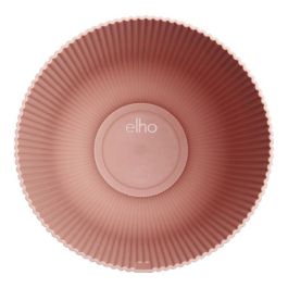 Elho ELH2904503018100 Maceta Vibes Fold Coupe Rosa para Interior, 100% Reciclada, 30x29,5x45 cm
