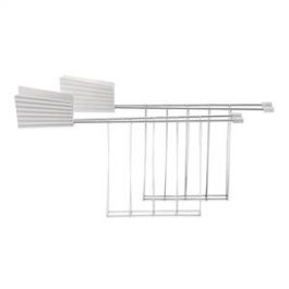 Alessi MDL08RACKW Set de 2 Pinzas para Tostador Plissé Blancas, Diseñado por Michele De Lucchi Precio: 19.49999942. SKU: B1HALBVQHV