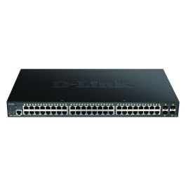 D-Link DGS-1250-52XMP Switch Gestionable 48 Puertos 10/100/1000BASE-T + 4 SFP+ 10G, PoE 370W