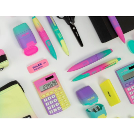 Milan Boligrafo Compact Sunset Retractil Tinta Azul Punta 1 mm Colores Surtidos