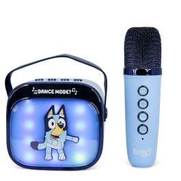 OTL Technologies Altavoz Karaoke Inalámbrico LED Bluey con Micrófono Bluetooth para Smartphone, Tablet, PC y Tarjeta TF Precio: 30.59000032. SKU: B126S2KWJJ