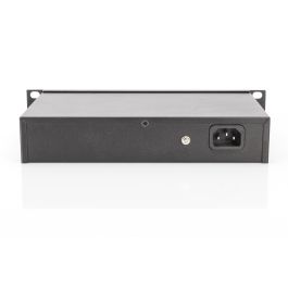 Digitus Switch Gigabit Ethernet 8 Puertos, No Administrado, 80W PoE, Montaje en Rack, Full Duplex