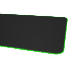 GENESIS Boron 500 XXL RGB Alfombrilla de Ratón Gaming, Negra, con Iluminación LED RGB Multicolor, 800x400mm para Escritorio Completo
