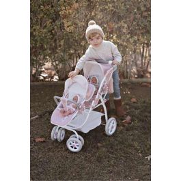 Coche gemelar fantasy 45x70x73 cm c/bolso (altura manillar: 47-77 cm) Coche gemelar fantasy 45x70x73 cm c/bolso (altura manillar: 47-77 cm)