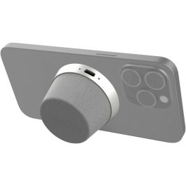4smarts SoundForce Altavoz Bluetooth MagSafe Plateado/Gris