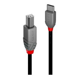 LINDY 36941 Cable USB 2.0 Tipo C a USB B Macho, 1m, Anthra Line, Negro Precio: 33.94999971. SKU: B13XQRRYH9