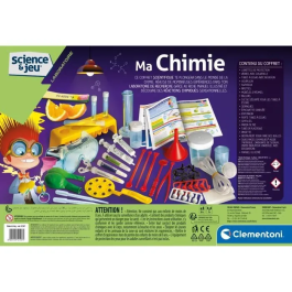 Clementoni Juego Científico Ma Chimie para Niños a Partir de 8 Años Realiza Más de 150 Experimentos