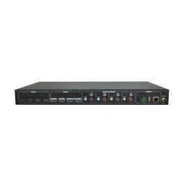 Vivolink VLHDMIMAT4X4 HDMI 2.0 Matrix Switcher 4x4 profesional con 4K, downscaling y matriz de audio SPDIF/analógico