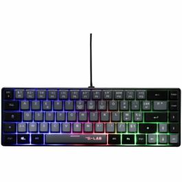 Teclado Gaming - THE G-LAB - KEYZ-HYDRO-GRB/FR - 60% Membrana 2 colores Gris + Teclas Negras Precio: 42.95000028. SKU: B1GVAP425J