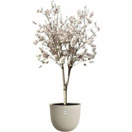 ELHO ELH8711904534974 Maceta Sereh Round Beige, Ø 47x40 cm, 100% reciclada