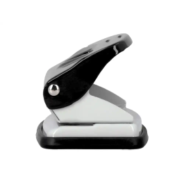 Q-connect KF14214 Taladrador Negro, Abertura 1 mm, Capacidad 10 Hojas