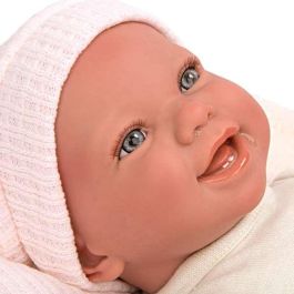 Muñecas Arias Muñeca Reborn 45 cm Viviane c/Manta y Peluche - Muñeca Reborn de 45 cm para niñas