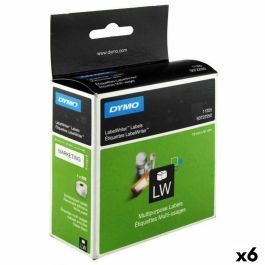 Rollo de Etiquetas Dymo LW11355 19 x 51 mm Blanco Negro (6 Unidades) Precio: 86.49999963. SKU: B1DAZM8MQE