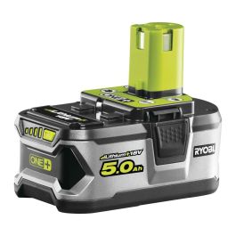 Ryobi 2 baterías de litio 18V 5.0 Ah + cargador ultra rápido 5.0 A