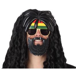 Gafas Rastafari con Barba y Peluca - Disfraz Divertido para Fiestas Temáticas Reggae Precio: 2.50000036. SKU: S1130942