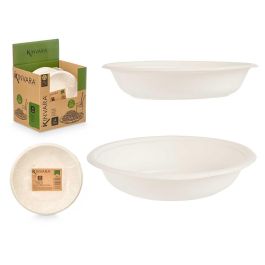 Set 4 Platos Hondo Biodegradable Kinvara 750 ml, 19x4.2x19 cm, Blanco (64 Unidades) Precio: 65.68999976. SKU: B15E5HFXMT