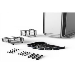 be quiet! SILENT BASE 802 White Midi Tower PC, ATX, EATX, micro ATX, Mini-ITX, con filtro antipolvo y gestión de cables