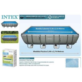 Intex Cobertor Solar para Piscina Frame Rectangular 400x200 cm
