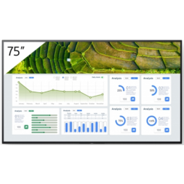Sony FW-75BZ30L - Pantalla de Señalización Digital Profesional 75" 4K UHD (3840x2160) LCD IPS, Android, WiFi, HDR Dolby Vision, 24/7, 440 cd/m², Color Negro Precio: 2469.89000005. SKU: B198EFBZAK