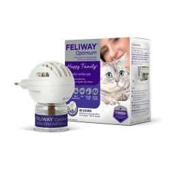 Feliway Optimum Difusor y Recambio 48 ml para Gatos | Antiestrés con Feromonas Felinas | Calma, Reduce Estrés, Arañazos y Marcaje Precio: 35.50000003. SKU: S6101815