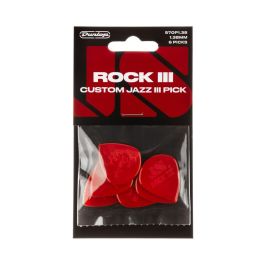 Pack 6 Púas Rock Iii Nylon Custom Jazz Iii Gold Pack 6 Púas Rock Iii Nylon Custom Jazz Iii Gold