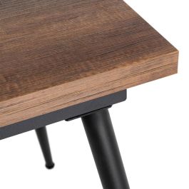 Mesa Extensible Marrón Metal-Madera Pax 90 X 60 X 75 cm