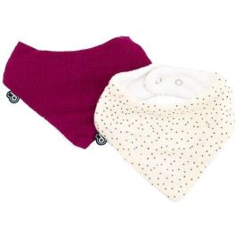 Domiva DOM3700948338438 Pack de 2 Baberos Bandana de Muselina con Lunares Granadina Talla Única Precio: 24.50000014. SKU: B14LYC5WCH