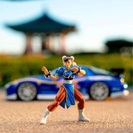 Coche street fighter ii chun-li 1993 mazda rx-7 escala 1:24. incluye figura Coche street fighter ii chun-li 1993 mazda rx-7 escala 1:24. incluye figura