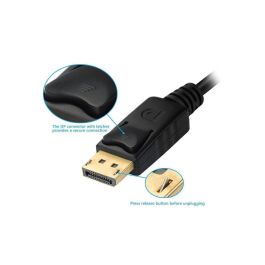 Equip Adaptador DisplayPort a HDMI/VGA/DVI - Macho a Hembra - Negro 0.24m - 1920x1200 - Plug and Play
