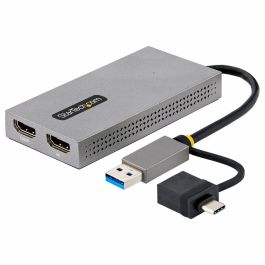 Adaptador USB 3.0 a HDMI Startech 107B-USB-HDMI Gris Precio: 64.6900001. SKU: S55157512