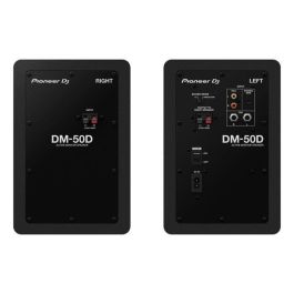 Par de altavoces de monitorización Pioneer DJ DM-50D - Bass Reflex - 2x25W - Modo DJ o Producción - Negro Par de altavoces de monitorización Pioneer DJ DM-50D - Bass Reflex - 2x25W - Modo DJ o Producción - Negro