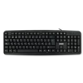 Teclado OQO T001-U Negro Multicolor Qwerty Español Precio: 7.7318999999999996. SKU: B1E9ETD9DD