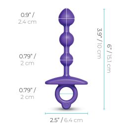 Bolas Anales B-Vibe Silicona